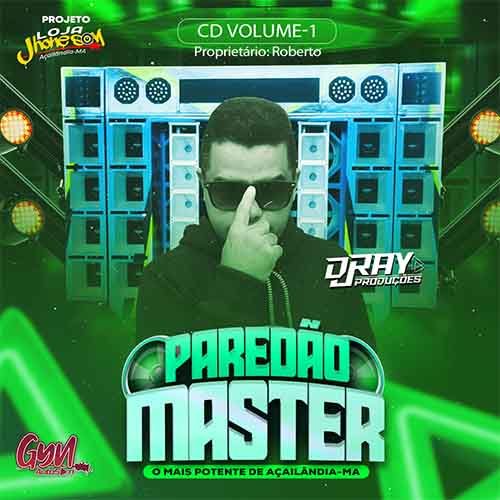 CD Paredão Master Volume 1