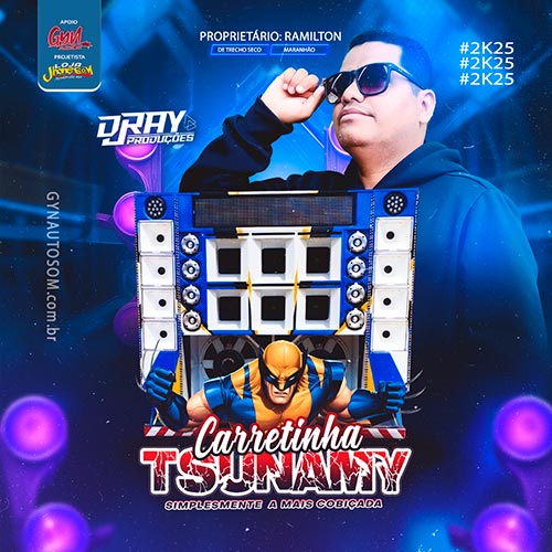 CD Carretinha Tsunamy 2025