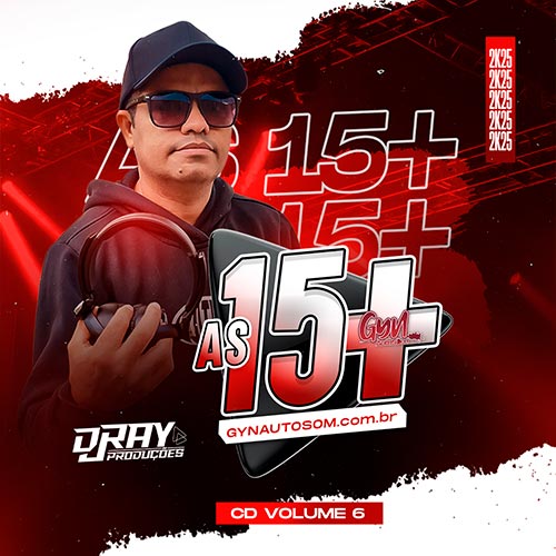 Cd As 15 Mais do Gyn Auto Som Volume 6