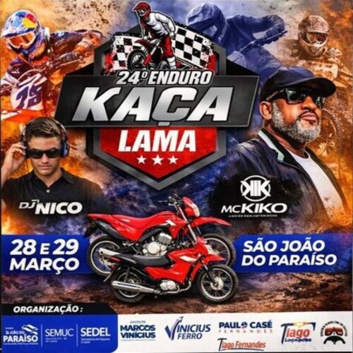 CD AO VIVO ENDURO KAÇA LAMA - DJ NICO E MC KIKO