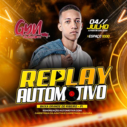 CD Replay Automotivo A Festa 1ª Edição