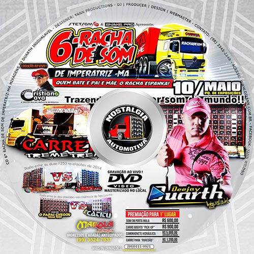 CD 6º Racha de Som de Imperatriz  Dj Duarth inigualável